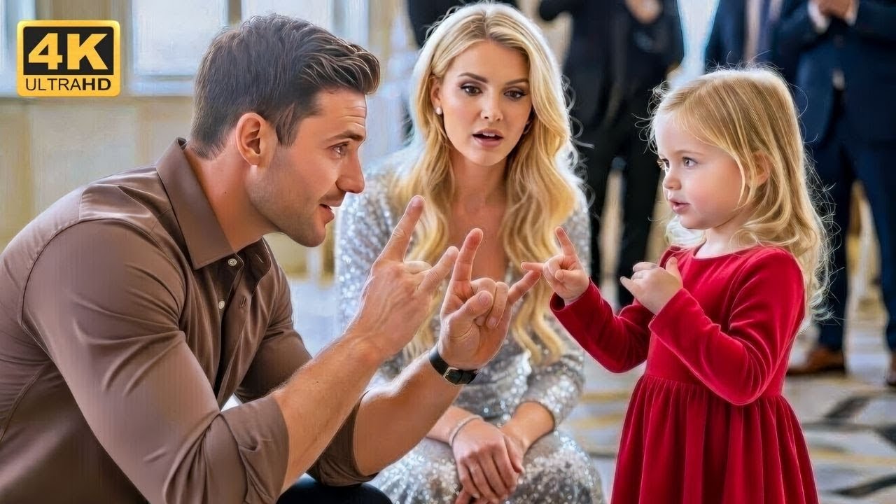 Seule, la fille sourde du milliardaire, ignorée de tous. Un père célibataire lui parle en signe