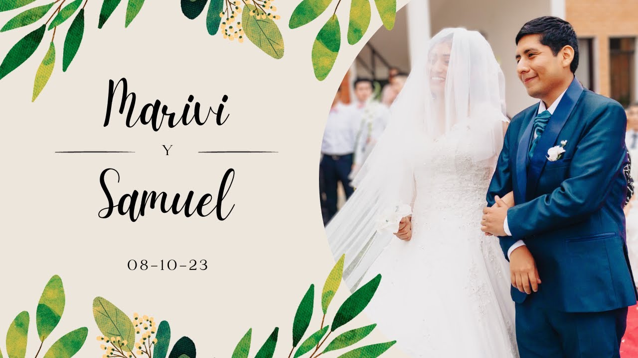 💍❤️ Boda de Marivi & Samuel 🤵👰 - Canción “ALELUYA” 💖🎶