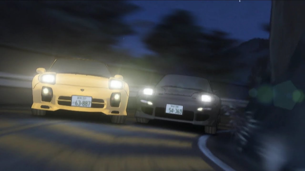 Keisuke vs Kyoko Race Scene