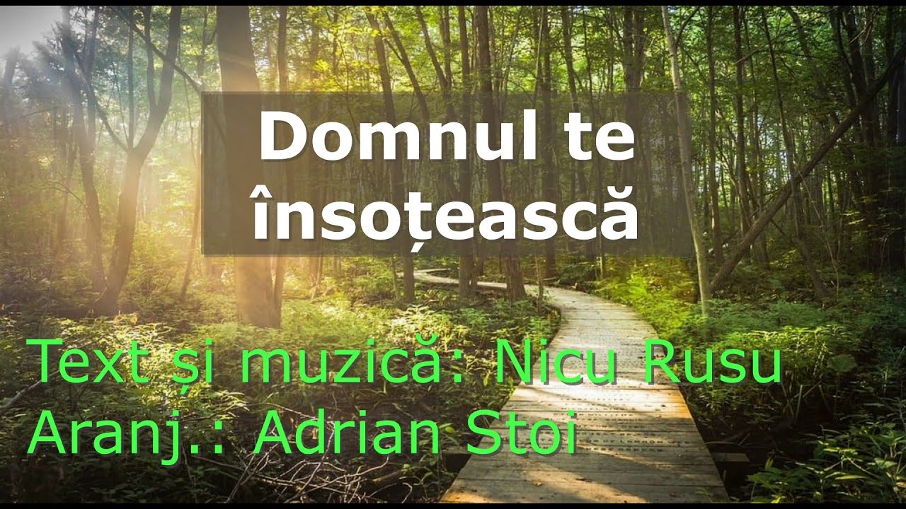 Domnul te însoțească