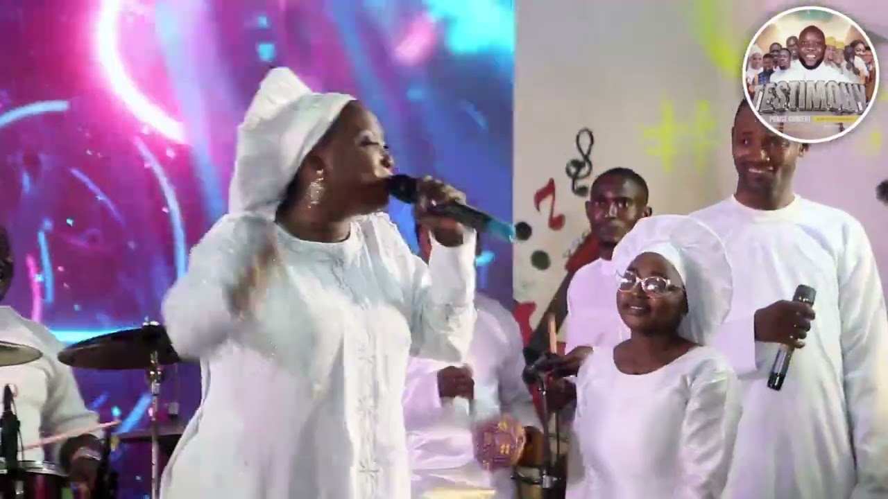 LADY TITI OGUNTOYINBO FOR TESTIMONY PRAISE CONCERT WITH THE SEYI HARMONY'S