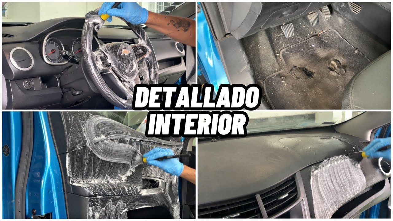 COMO DETALLAR O LIMPIAR EL INTERIOR DE UN AUTO - Detallado Automotriz