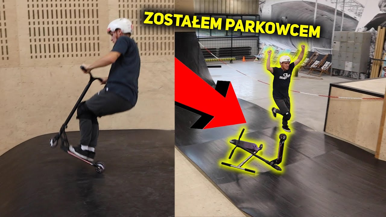 przerzucam się na PARK *hulajnoga Striker*