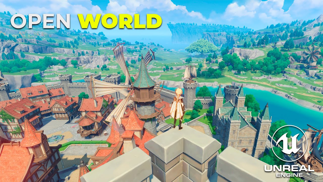 Como hacer un OPEN WORLD con un tamaño ENORME 😱 | Unreal Engine Tutorial