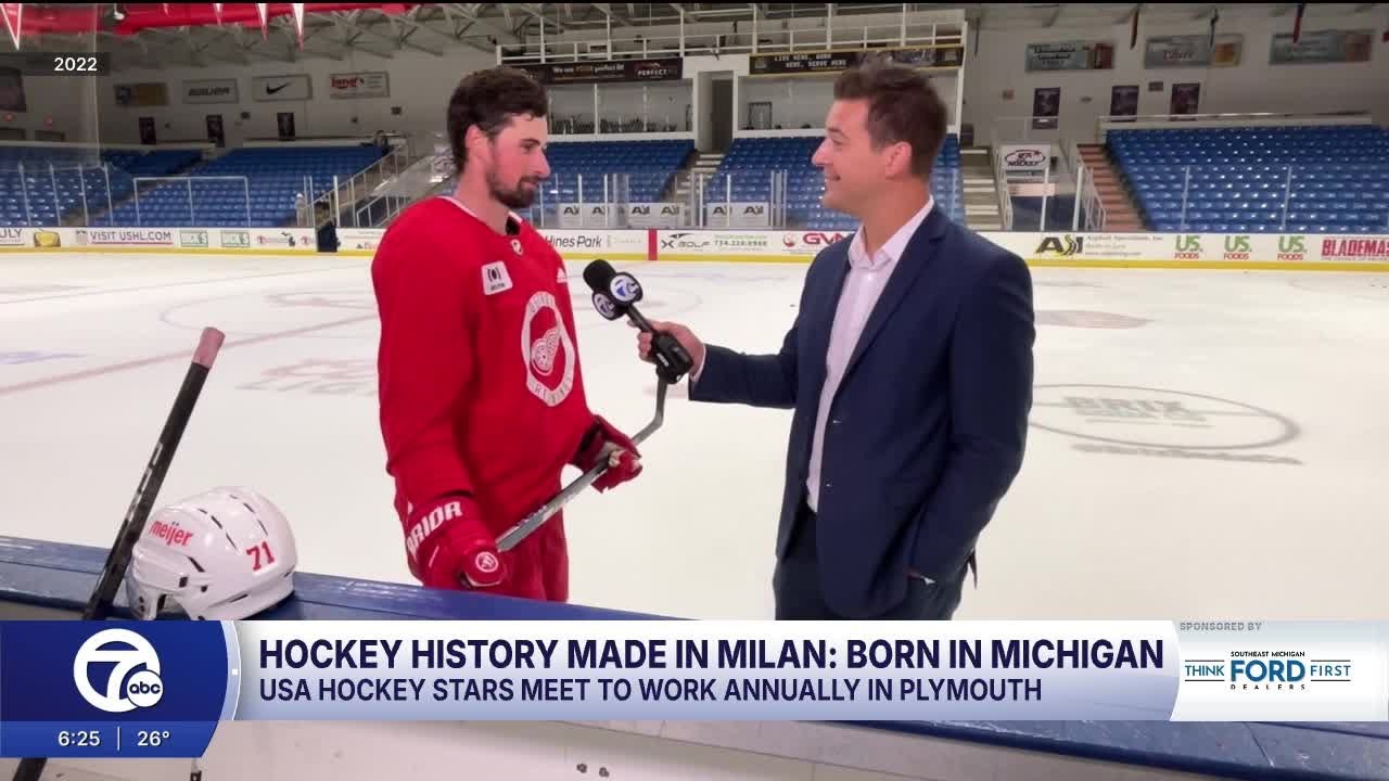 Dylan Larkin turns Olympic dream into gold medal reality