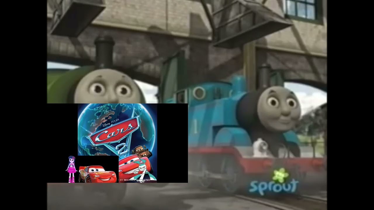 Thomas & Friends Collision of Worlds MV Mashup AI Cover with XJ9, McQueen & Twilight