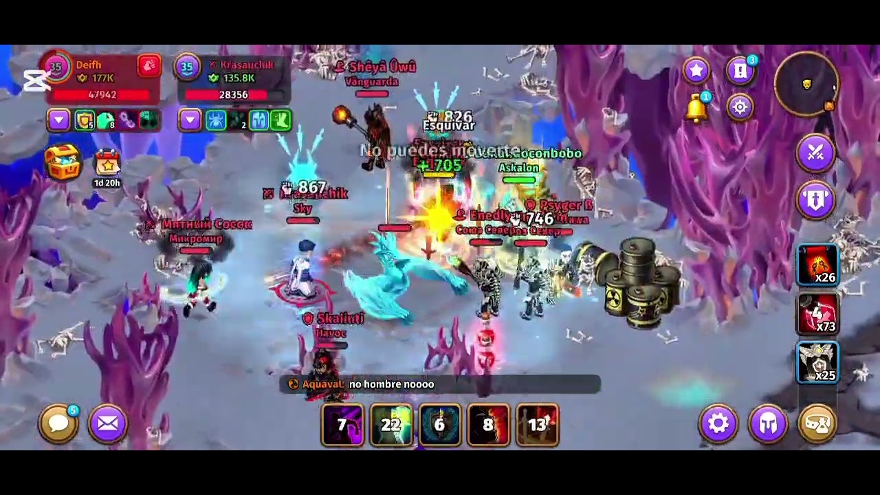 Askalon vs Mnk, Sky. Skylore game