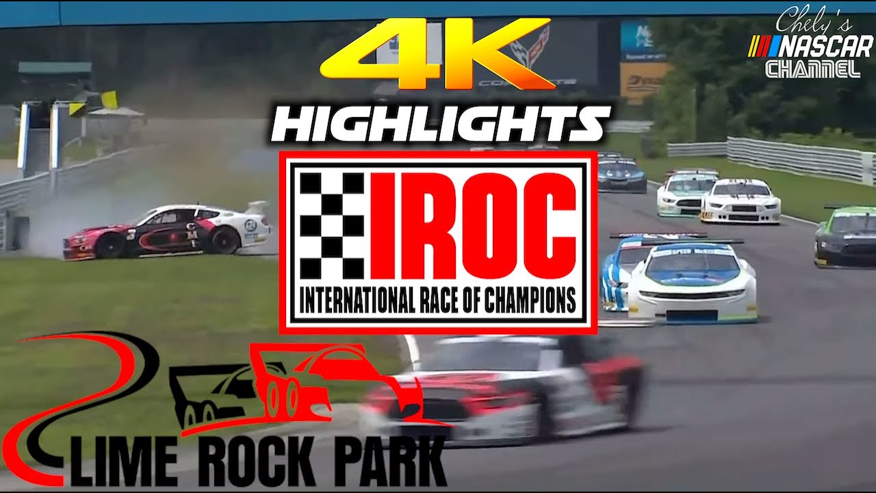 IROC 2024 - Гонка 1 All-Star на трассе Lime Rock Park. Расширенные основные моменты (4K)