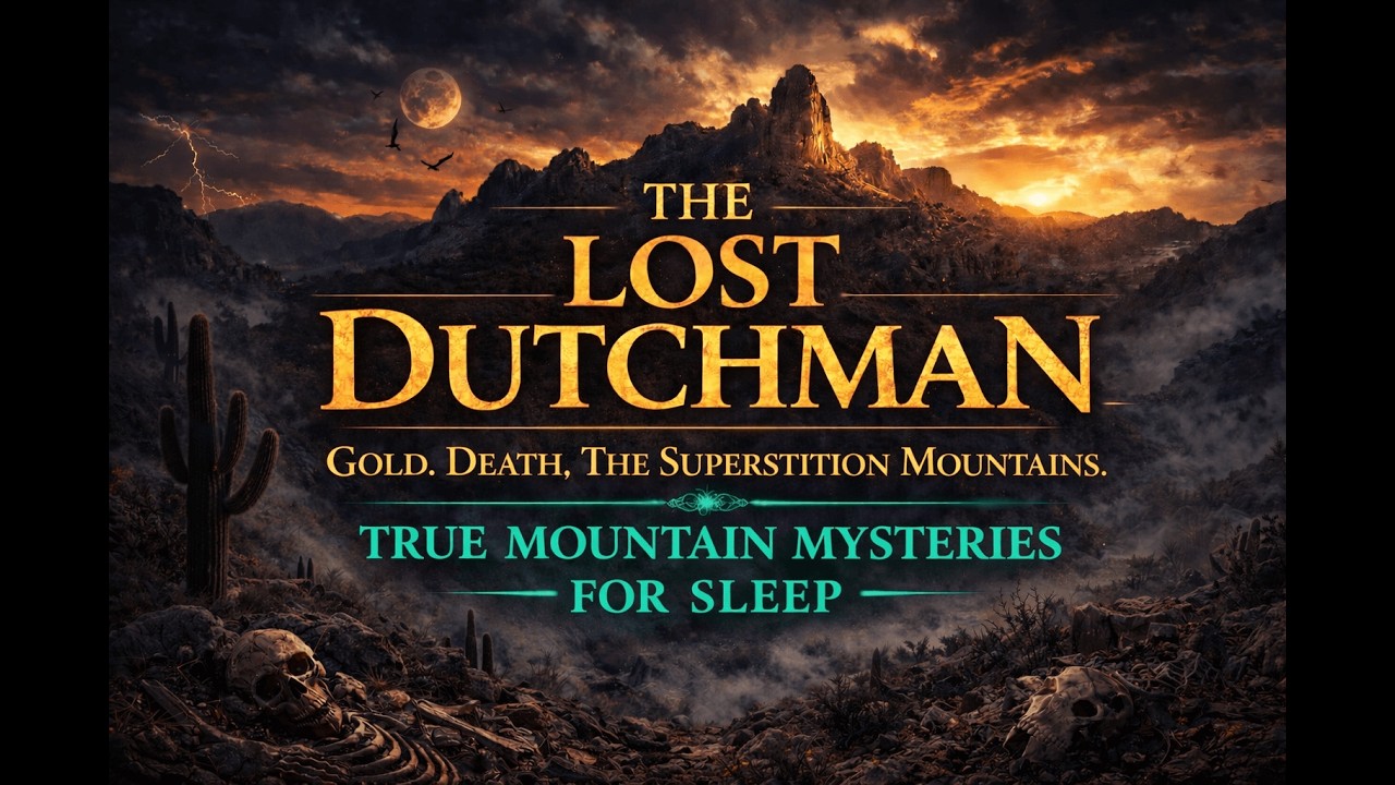 The Lost Dutchman’s Gold Mine | Superstition Mountains Deaths & Legends | True Mystery for Sleep
