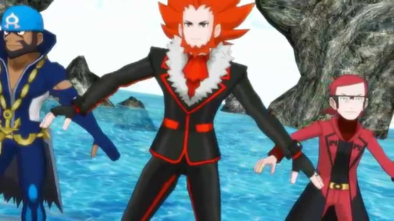 [MMD] Get Lucky with Lysandre, Archie and Maxie