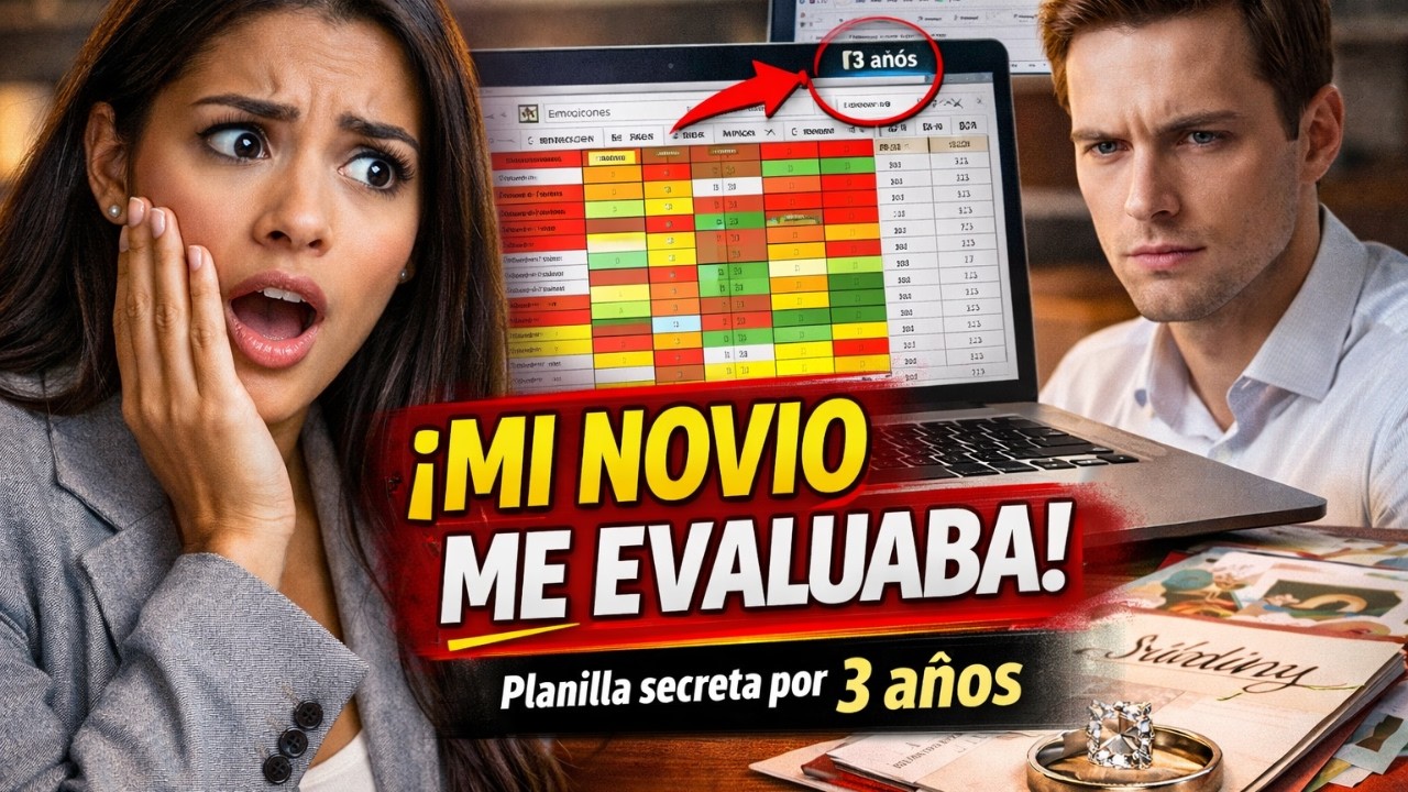 Mi prometido tenía una planilla secreta calificando mi personalidad… y desaparecí sin decir adiós