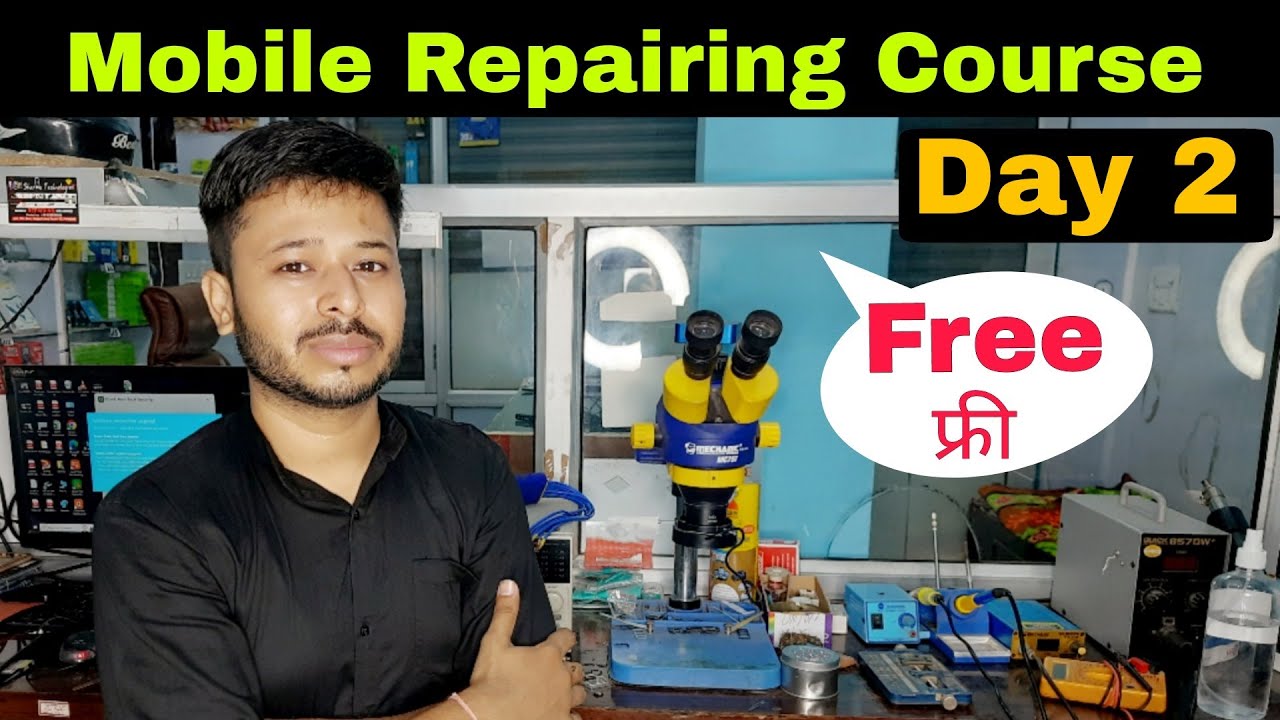 Mobile Repairing Course | Mobile Repairing Course Day 2 | #day2  #free #yogeshbhardwaj