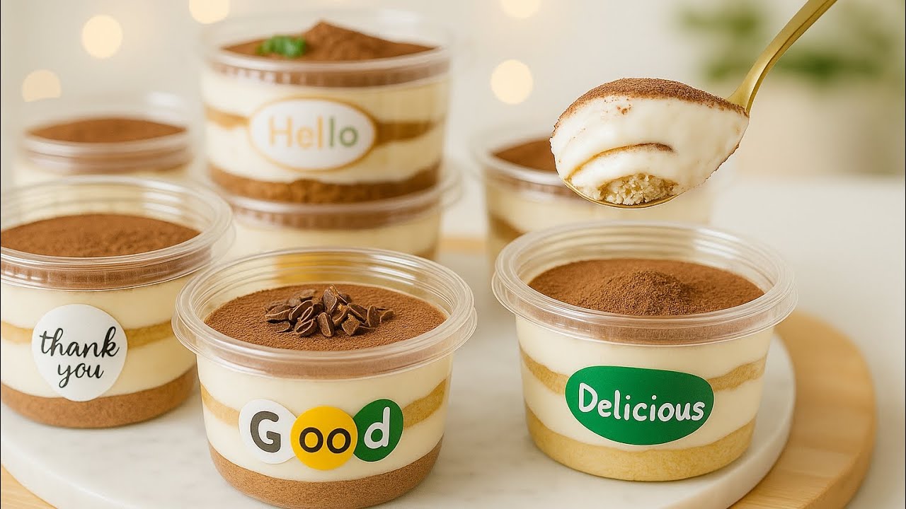 Cheesecuit Tiramisu Dessert Box | Tanpa Mixer, Tanpa Oven, Tanpa Cream Cheese Tetap Creamy!