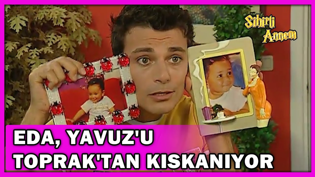Eda, Yavuz'u Toprak'tan Kıskanıyor! - Sihirli Annem 62.Bölüm