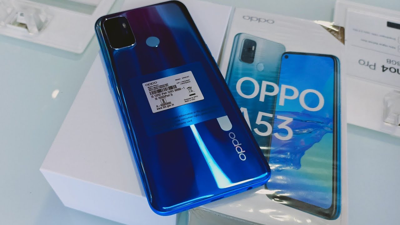 Oppo A53 Fancy Blue Unboxing, First Look & Review !! Oppo A53 Price , Specifications & More 🔥 🔥 🔥