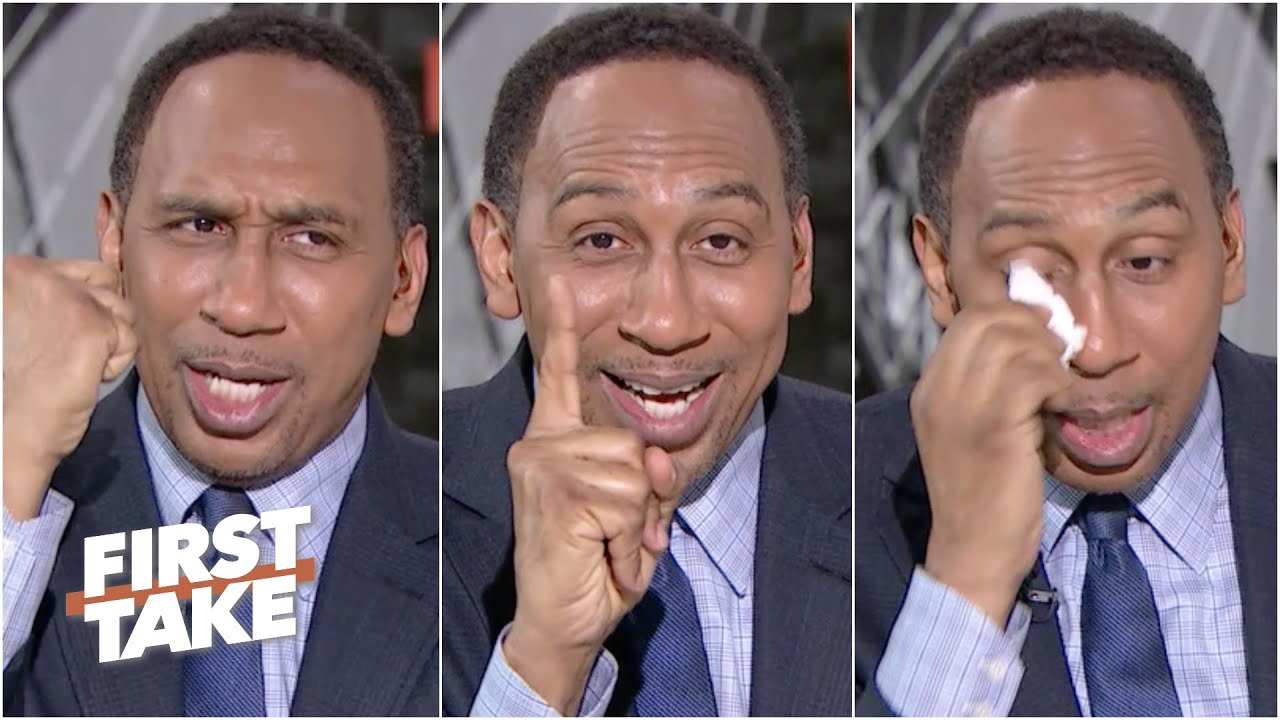 Stephen A.'s emotional reaction to the Knicks losing to the Nets | First Take