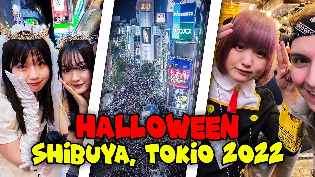 NAJWIĘKSZY HALLOWEEN w Japonii! 👻 (Halloween Shibuya 2022)