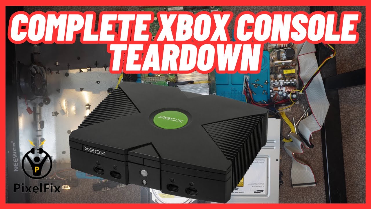 Разборка классической Xbox | Руководство по разборке оригинальной Xbox