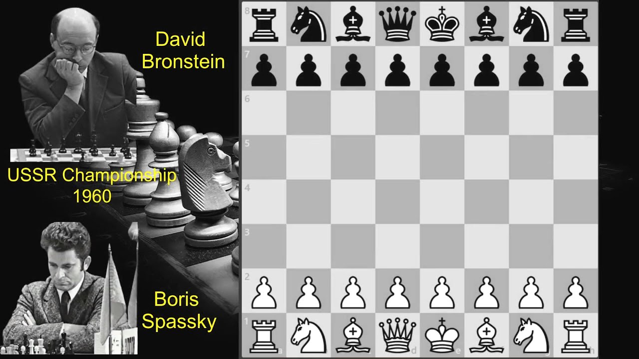 74 Spassky vs. Bronstein, USSR Championship 1960