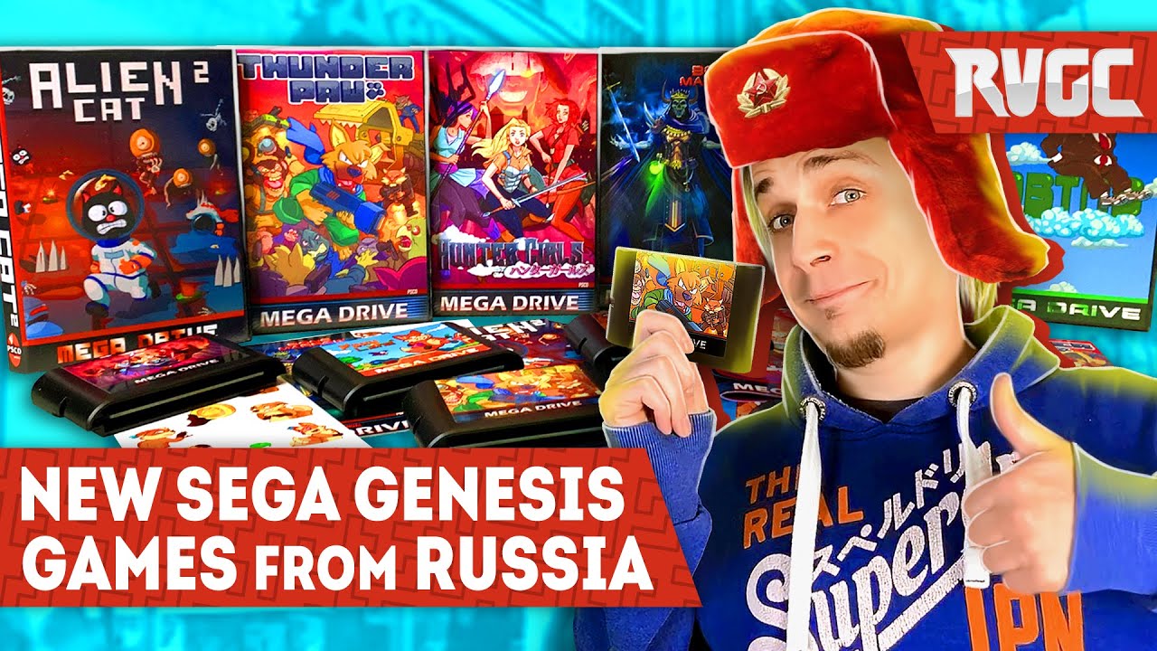 New Sega Genesis 16 bit games made in Russia