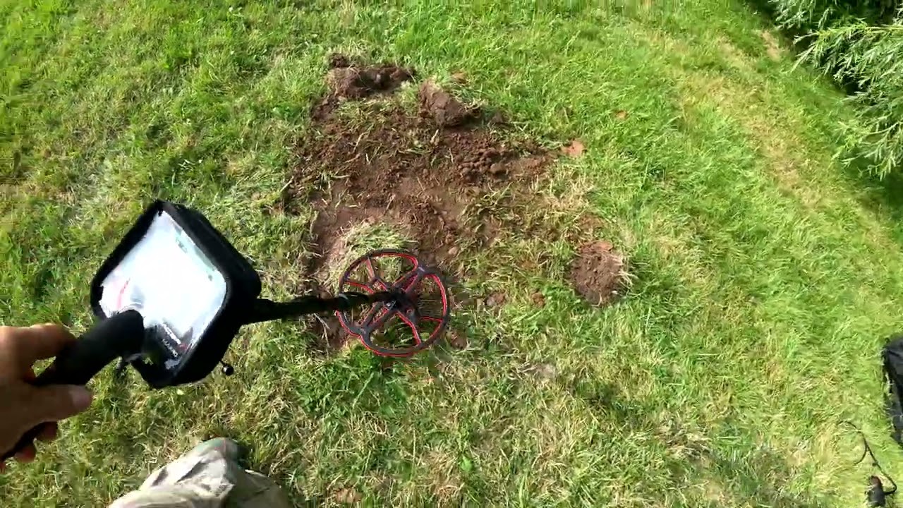 Метал детектор Makro Racer 2 NEL Tornado depth test 1.27gr gold coin 9999  depth VS Турска сонда