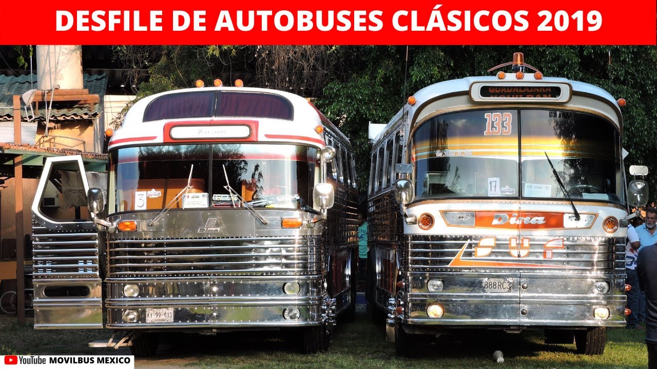 DESFILE DE AUTOBUSES CLÁSICOS GUADALAJARA