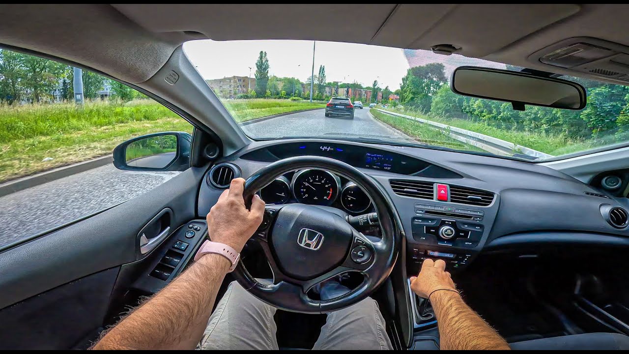 2012 Honda Civic IX | 1.4 i-VTEC 100HP | POV Test Drive