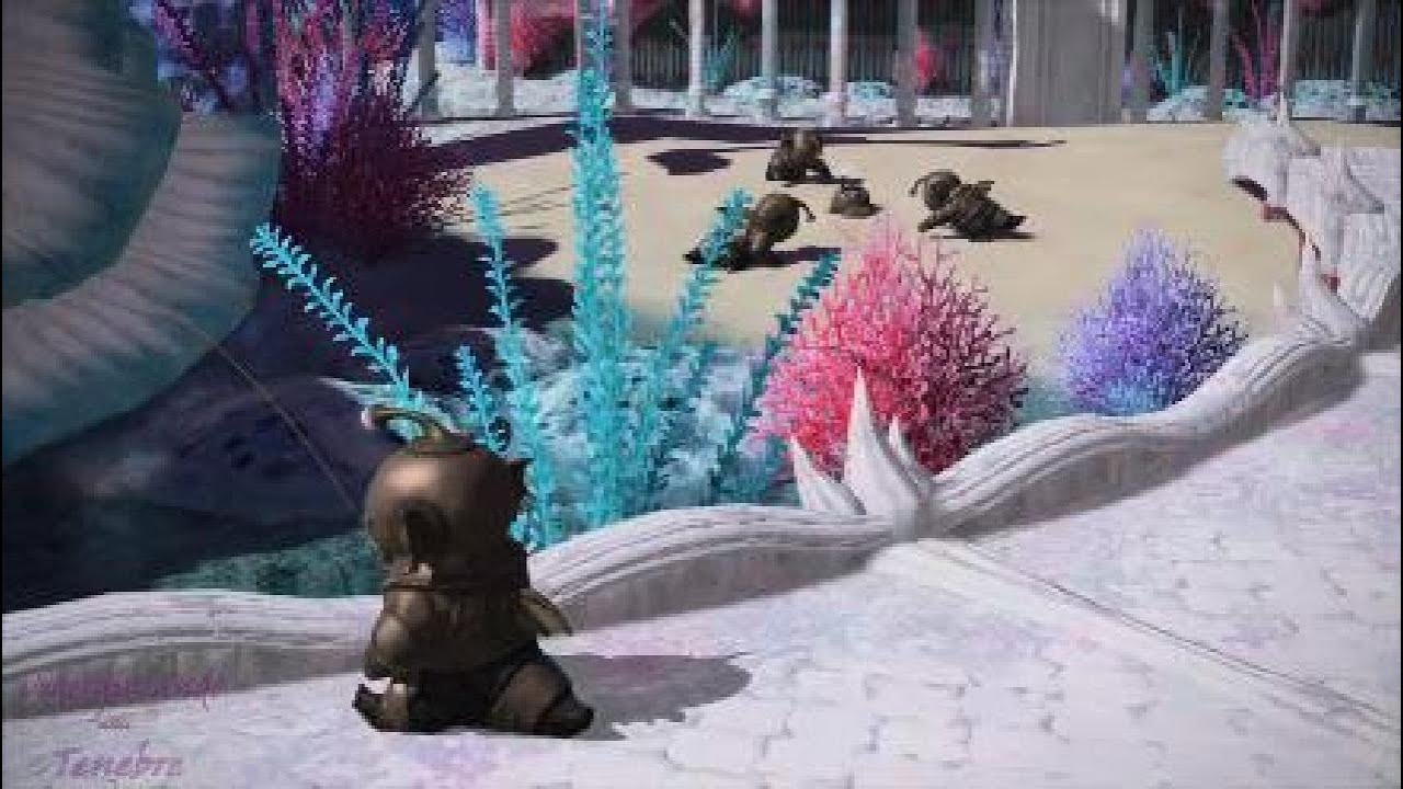 Final Fantasy XIV PS5 gameplay 4K - Omicron beast tribe Grebuloff