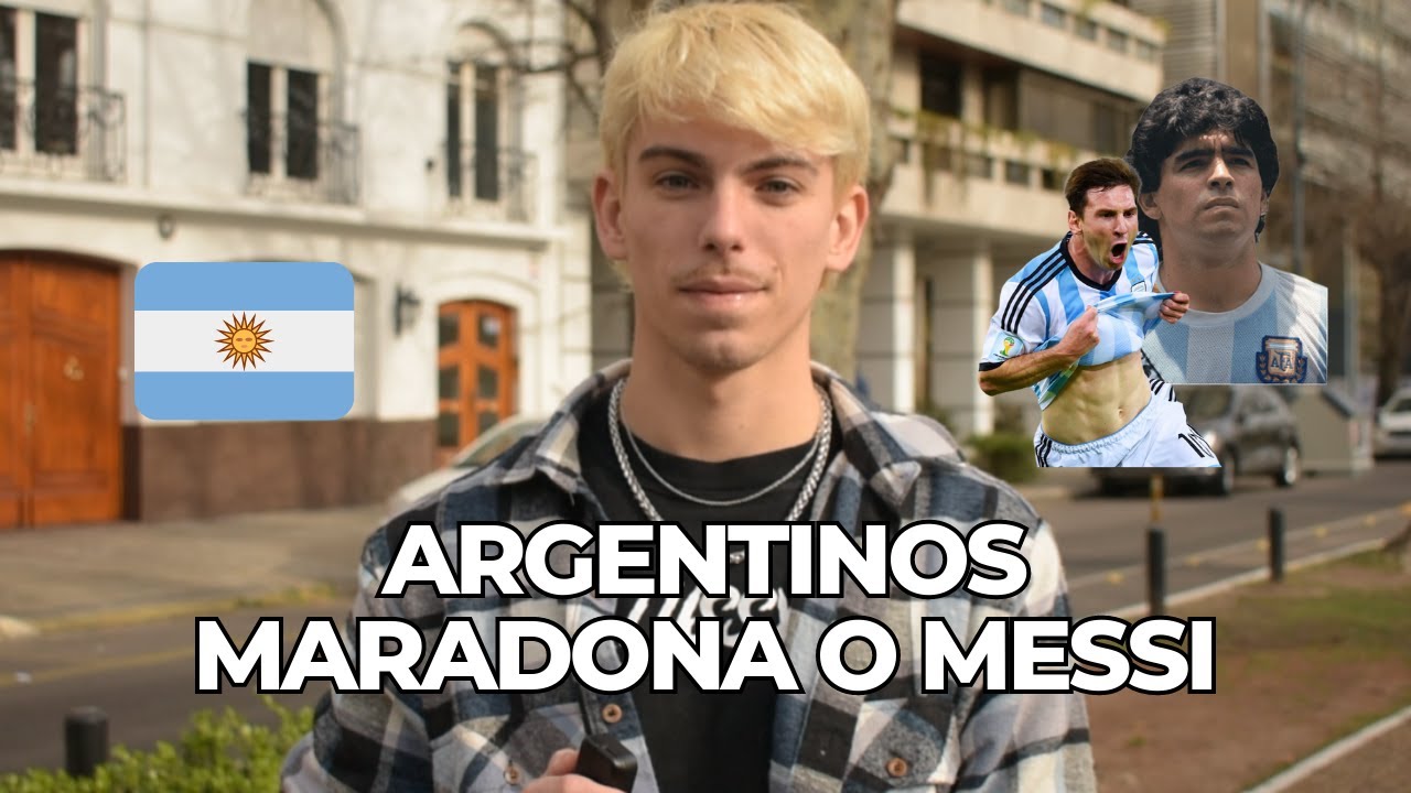 Argentinos: Maradona o Messi?