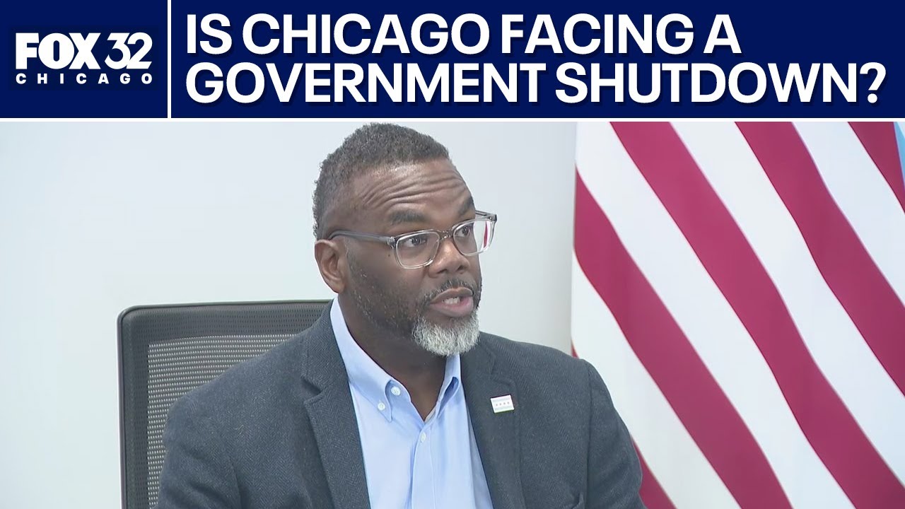 Chicago Mayor Brandon Johnson addresses city budget impasse, possible shutdown