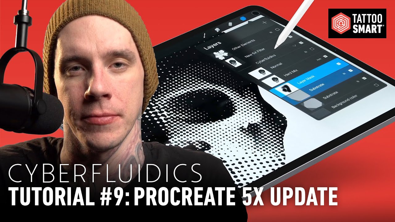 Cyberfluidics 9: Procreate 5X Update