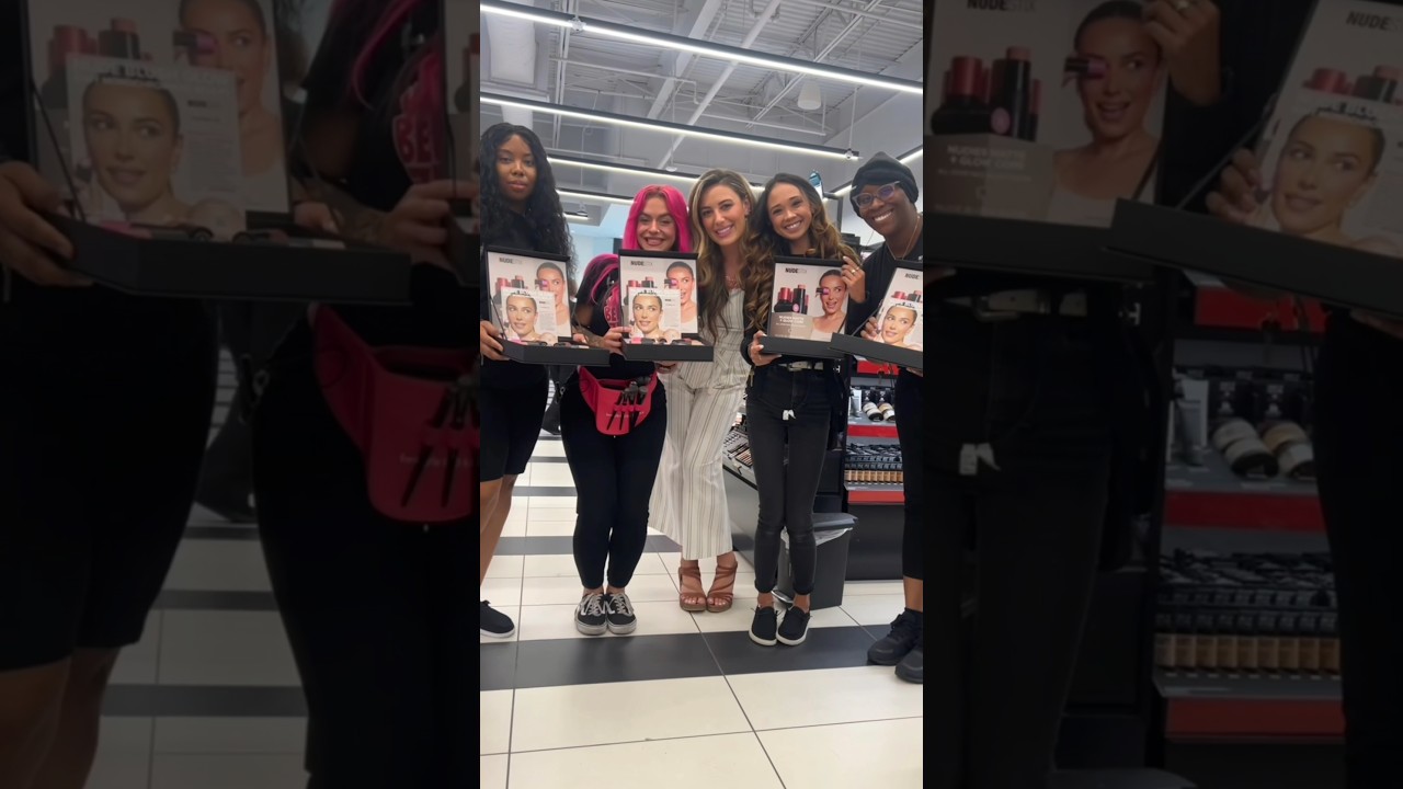 My blush is in SEPHORA & ULTA😍🩷 Nudestix VLOG