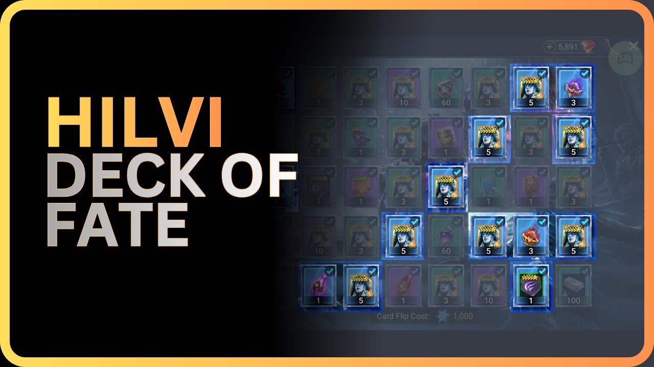 Hilvi Yuletide 2025 Deck of Fate | RAID: Shadow Legends