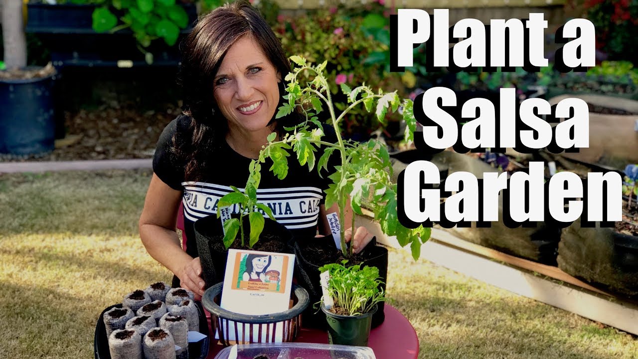 How to Plant a Salsa Garden - Starting Seeds Indoors for Tomatoes, Peppers, Onions, and Cilantro