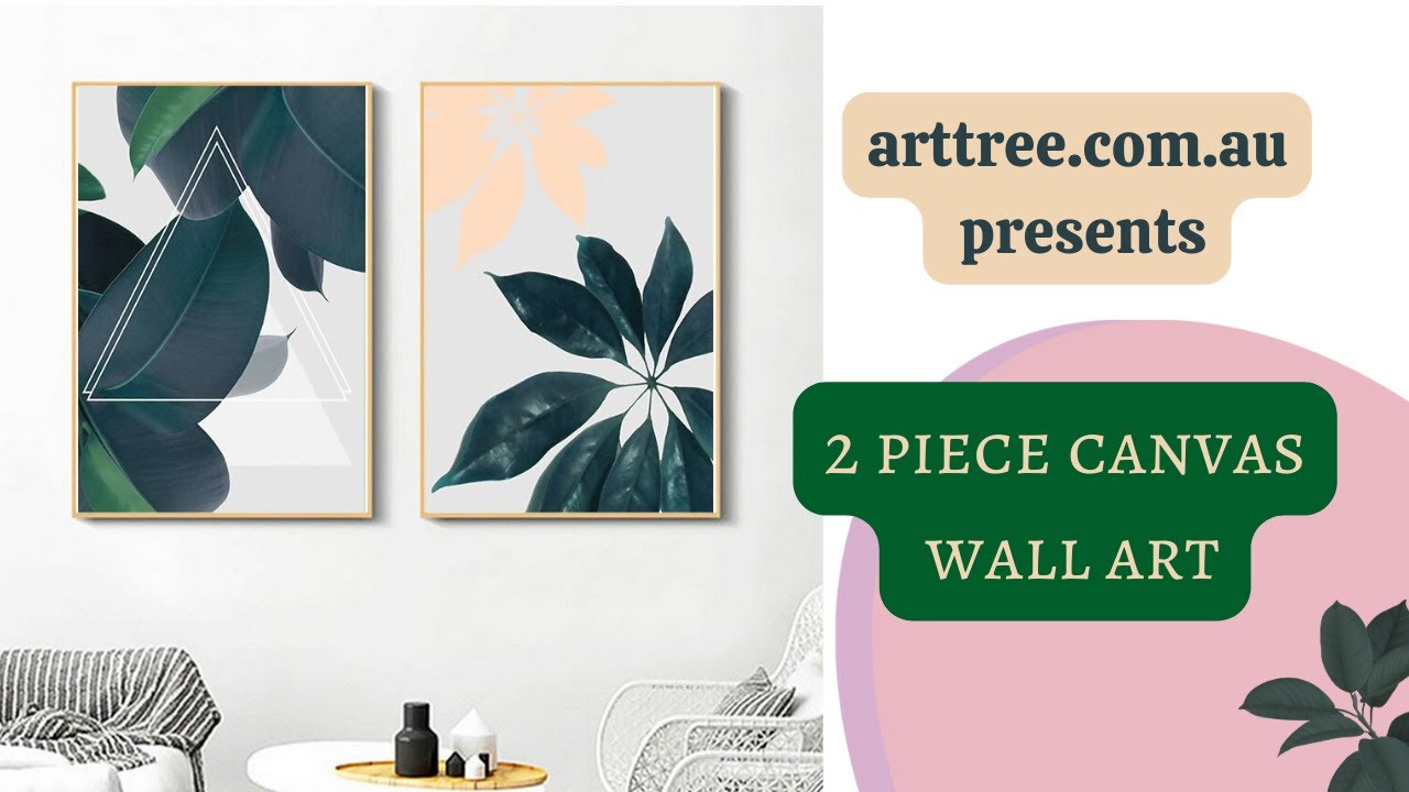 2 Piece Canvas Wall Art | Multi Piece Wall Art | 2 Piece Canvas Art | arttree.com.au