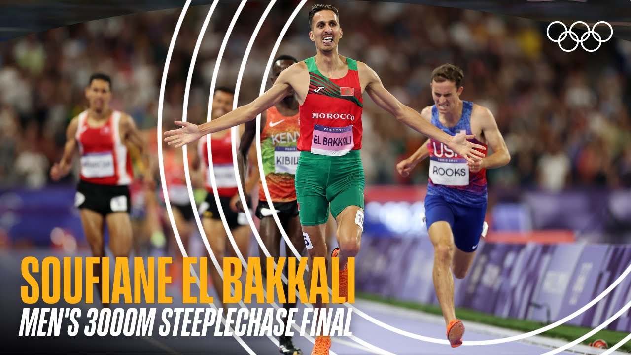 DRAMATIC FINISH! The last five laps of the 3,000m men’s steeplechase final at #Paris2024