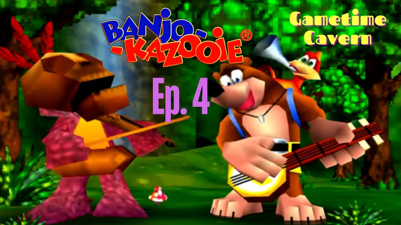 Banjo Kazooie Ep. 4 N64 Gametime Cavern #fyp #viral