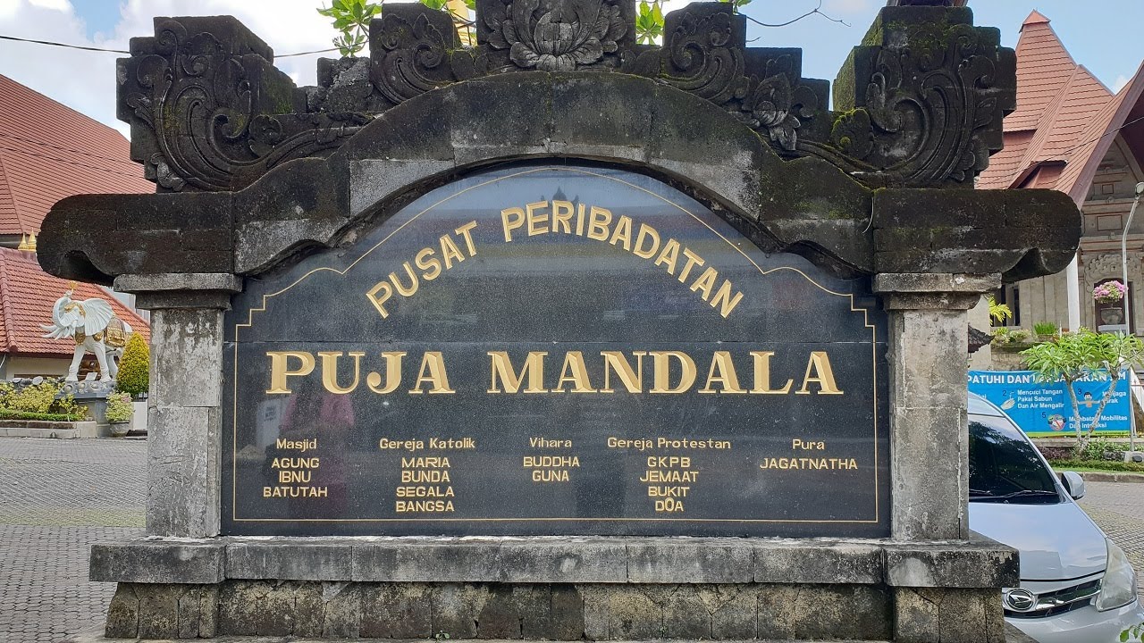 BALI: Puja Mandala, tempat ibadah 5 agama di 1 kompleks, Januari 2022.