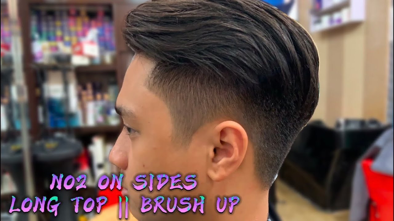 NO 2 GUARD ON SIDES || LONG TOP BRUSH UP
