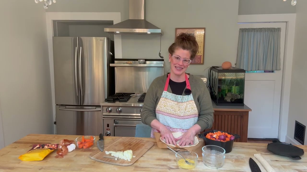 Homemade Pot Pie Now & Later | With A Trick That Keeps It Perfect For Days! 