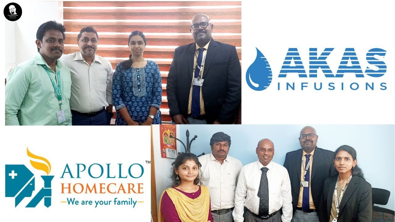 Apollo and Akas Infusion with ATHEENAPANDIAN Group for Recruitment @ATHEENAPANDIAN_BIOMEDICAL