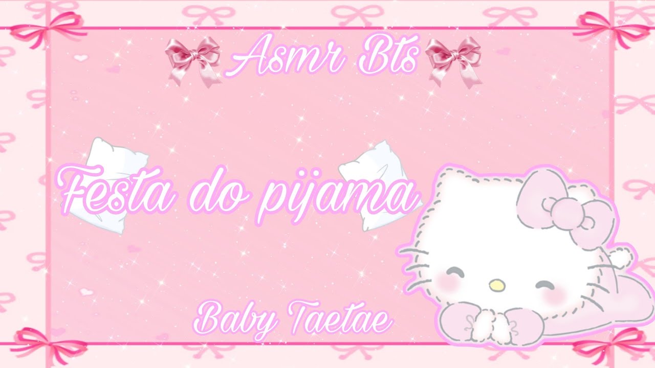 [ASMR BTS] 🧦 Festa do pijama 🧦 🧸 Baby Taetae 🧸 