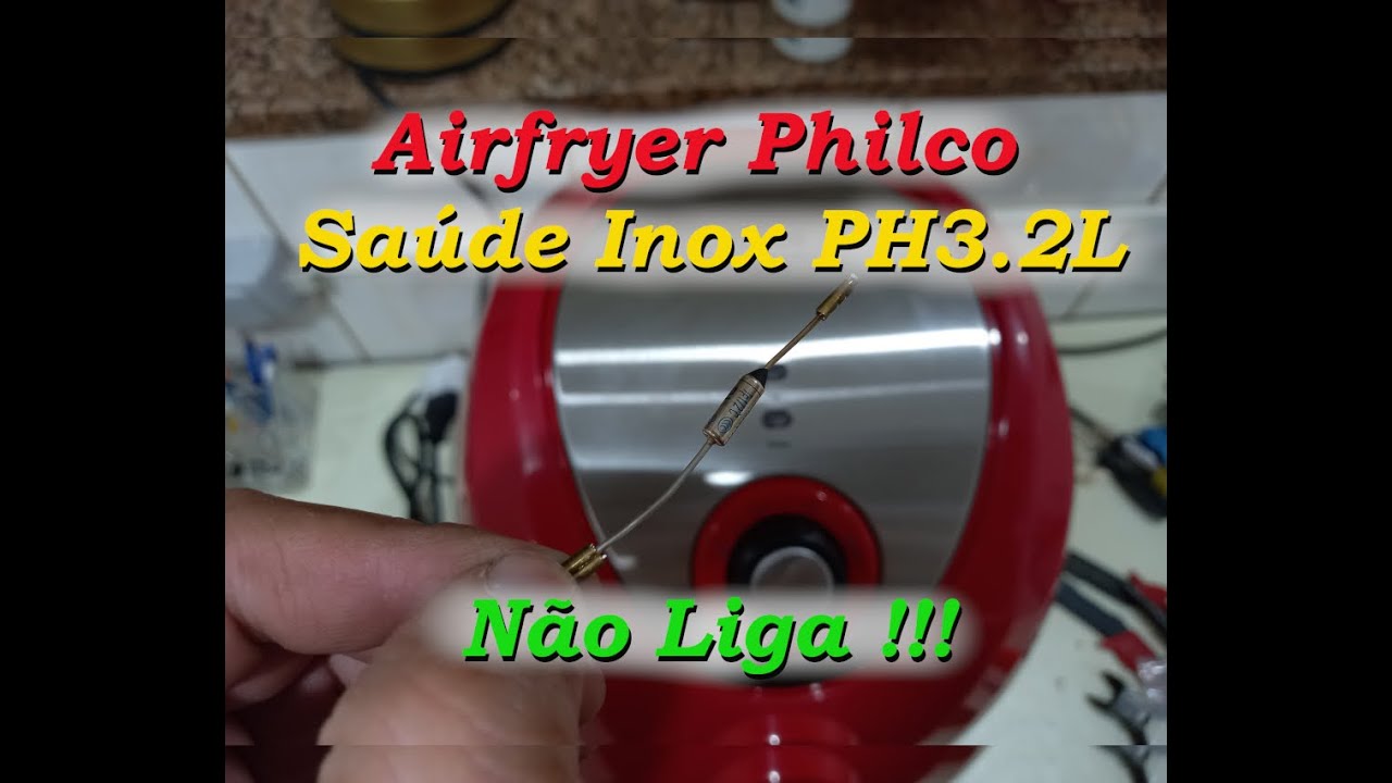 Air Fryer Philco Não Liga - Desmontagem, Reparo e Higienização passo a passo - O vídeo mais completo