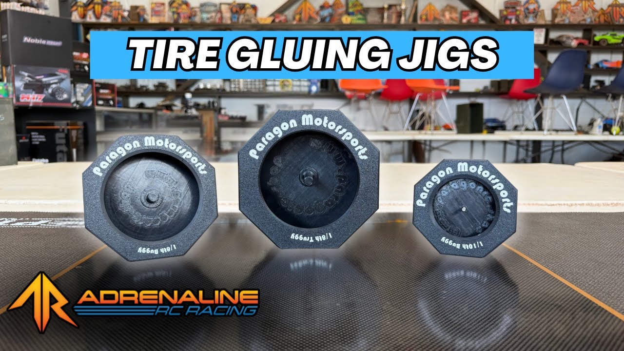 The Solution to Easy Tire Gluing? Checking Out the Paragon Motorsports 1:10 and 1:8 Tire Gluing Jigs