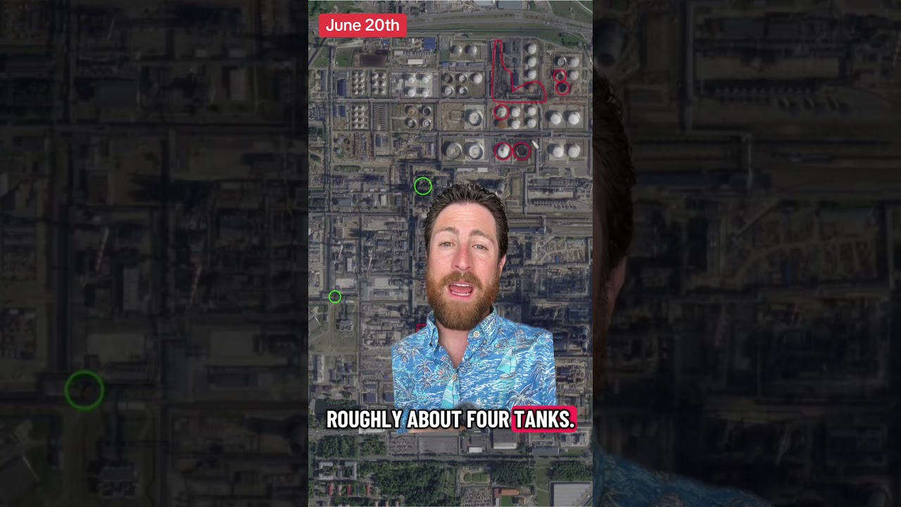 Satellite images reveal massive Moscow oil refinery damage