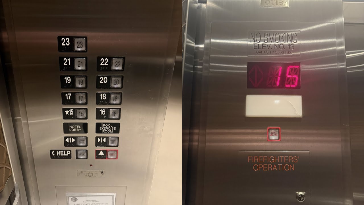 Modernized Otis Traction Elevators @ voco/Holiday Inn River North | Chicago, IL