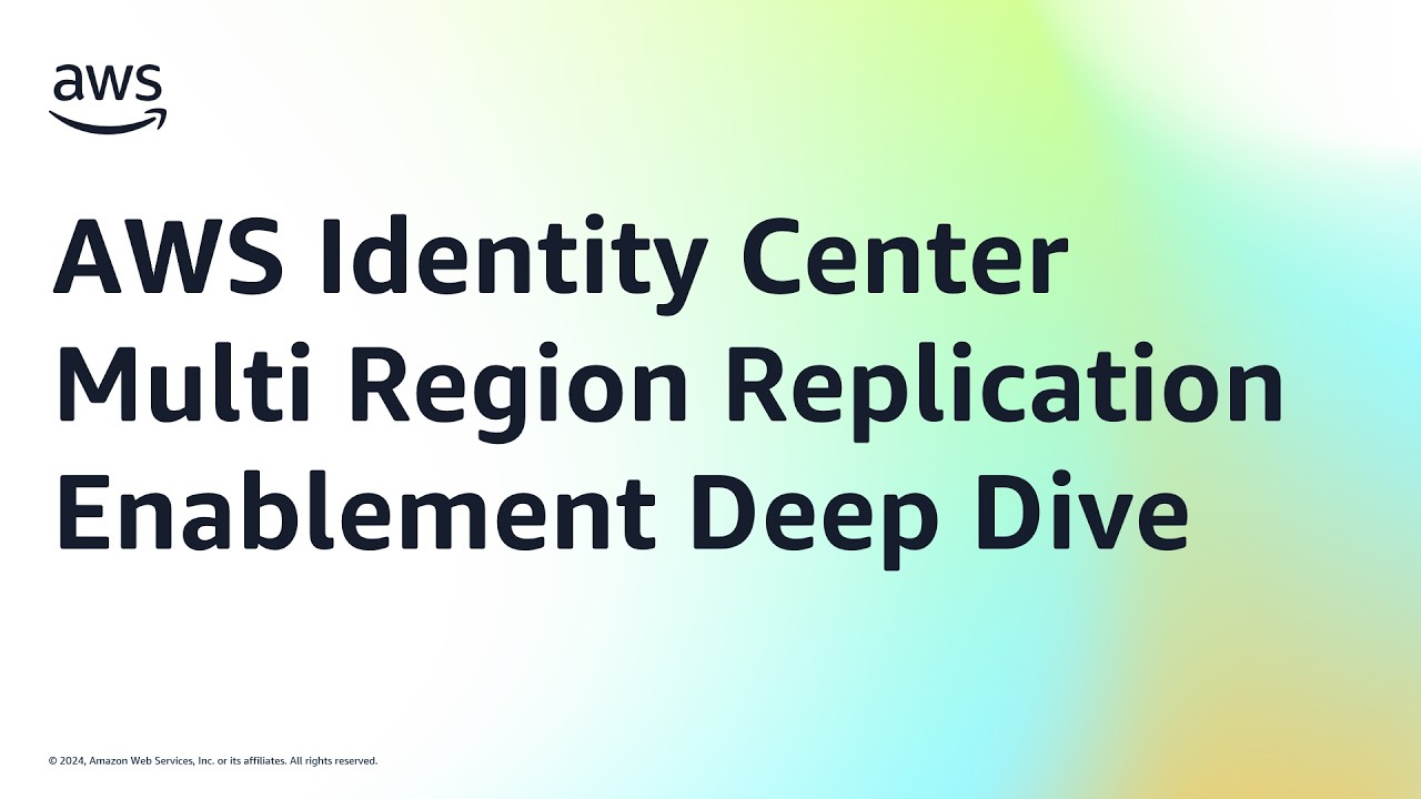 Подробный обзор функции многорегиональной репликации в AWS Identity Center | Amazon Web Services
