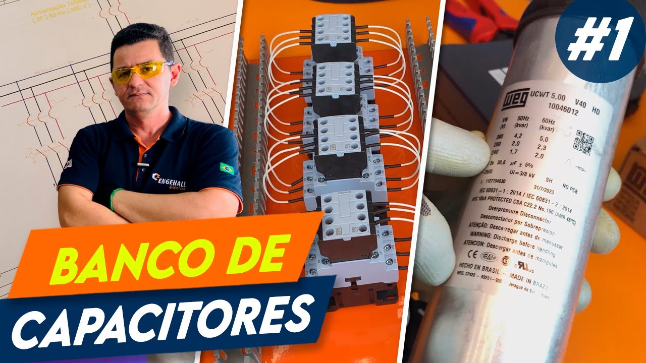 💪MONTANDO um BANCO de CAPACITORES Parte 01