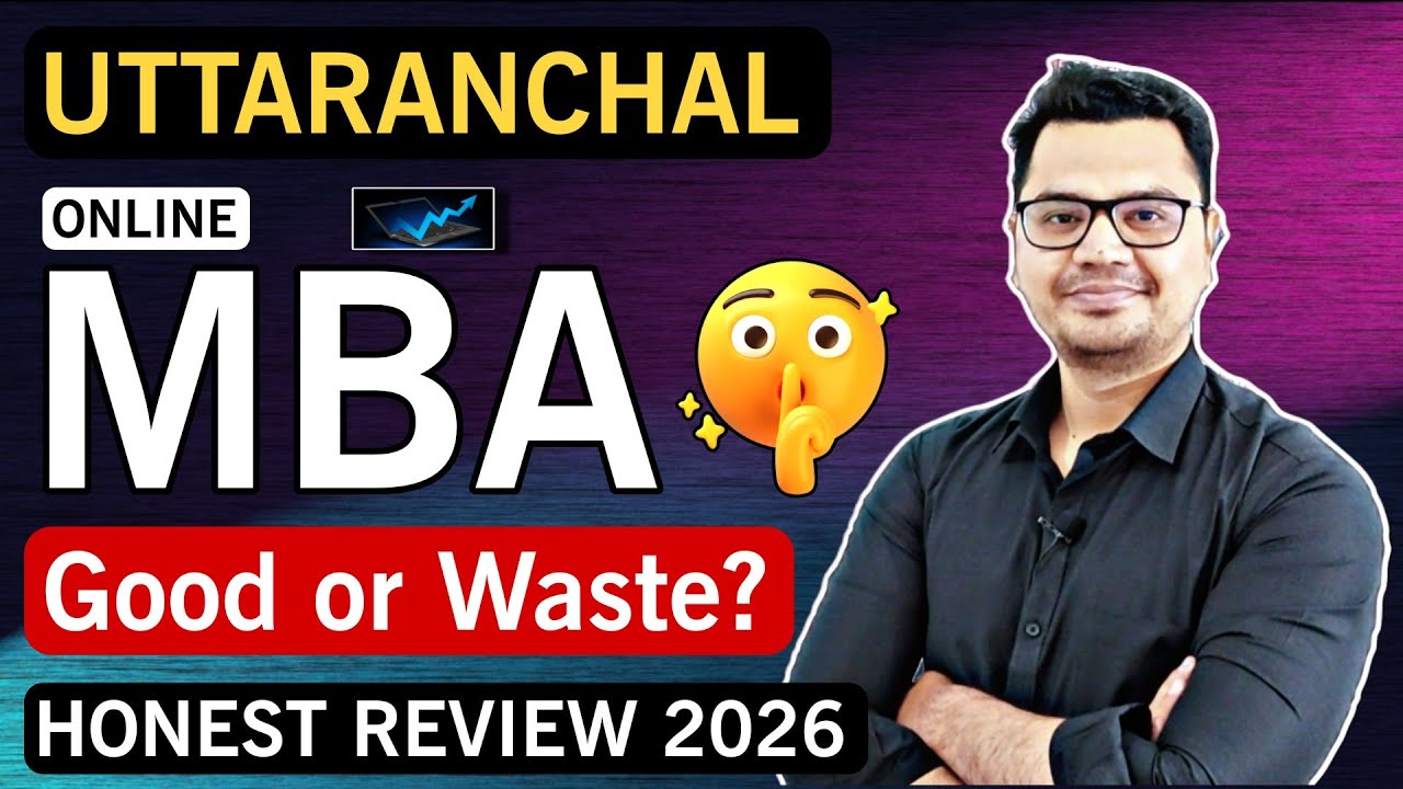 Uttaranchal University Online MBA 2026 | Fees, Eligibility, Worth It or Not? | Sunil Adhikari
