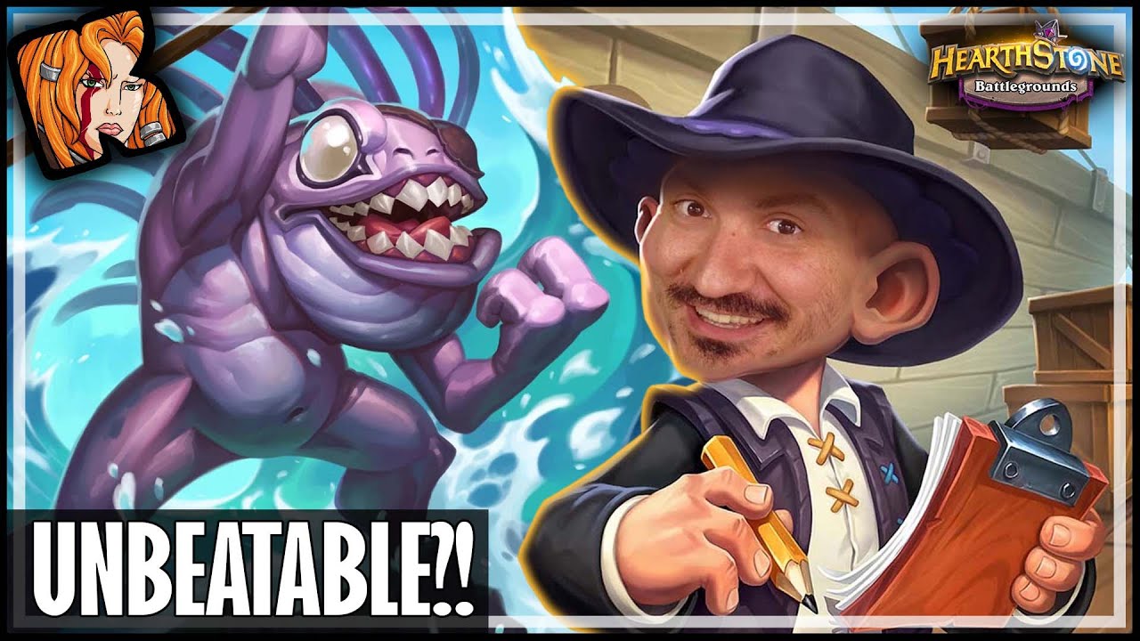 END OF TURN MURLOCS CAN’T LOSE! - Hearthstone Battlegrounds